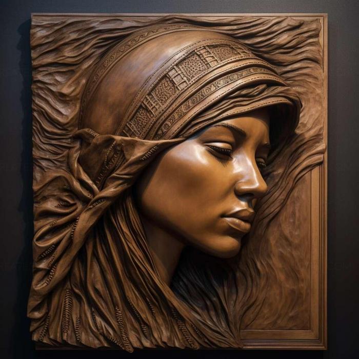 نموذج ثلاثي الأبعاد لآلة CNC 3D Art 